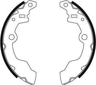 Jeu de mâchoires de frein | A.B.S.