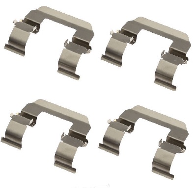 Kit d'accessoires, plaquette de frein à disque | A.B.S.