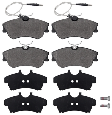 Jeu de 4 plaquettes de frein | A.B.S.