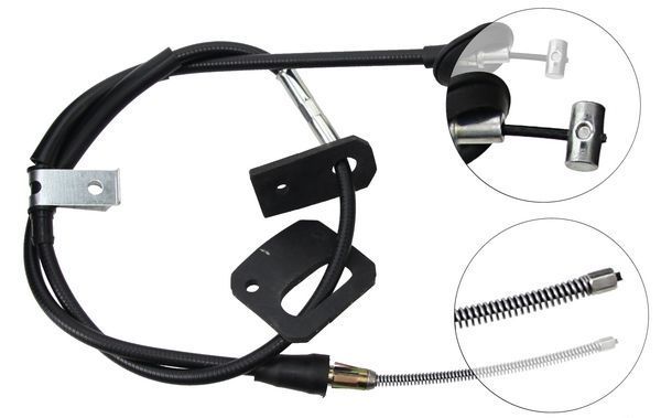 Tirette à câble, frein de stationnement | A.B.S.