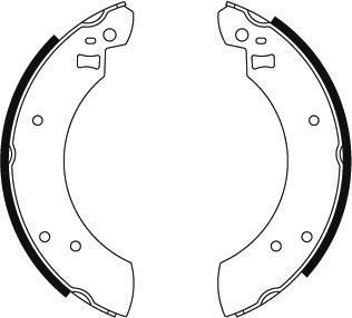Jeu de mâchoires de frein | A.B.S.