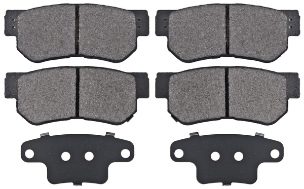 Jeu de 4 plaquettes de frein | A.B.S.