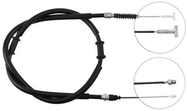 Tirette à câble, frein de stationnement | A.B.S.