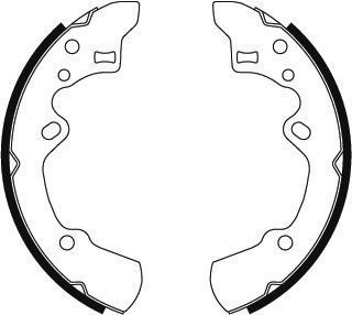 Jeu de mâchoires de frein | A.B.S.