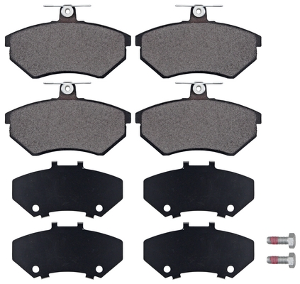 Jeu de 4 plaquettes de frein | A.B.S.