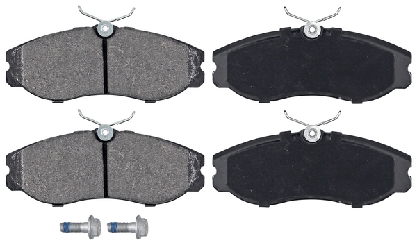 Jeu de 4 plaquettes de frein | A.B.S.