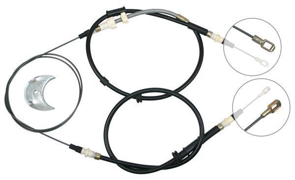 Tirette à câble, frein de stationnement | A.B.S.