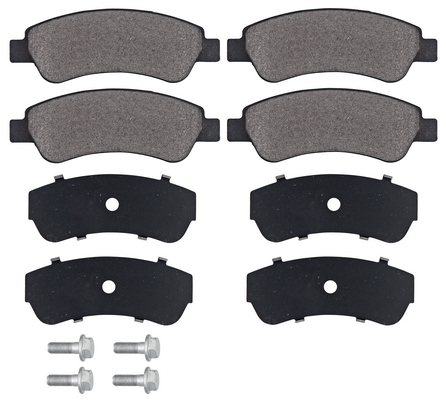 Jeu de 4 plaquettes de frein | A.B.S.