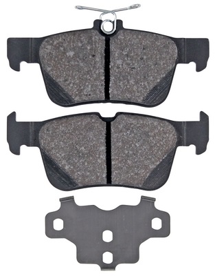 Jeu de 4 plaquettes de frein | A.B.S.