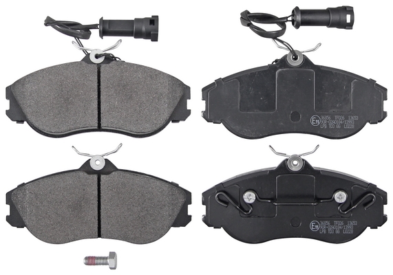 Jeu de 4 plaquettes de frein | A.B.S.