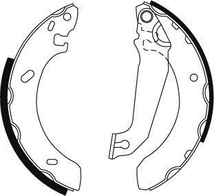 Jeu de mâchoires de frein | A.B.S.