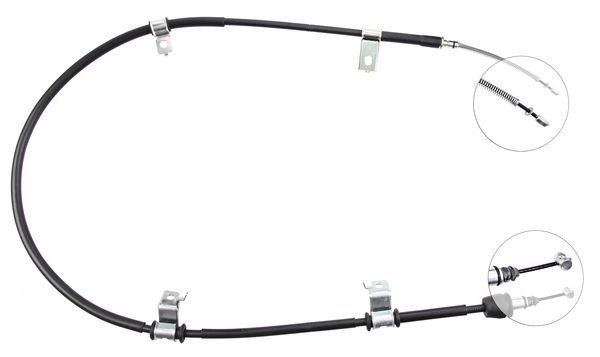 Tirette à câble, frein de stationnement | A.B.S.