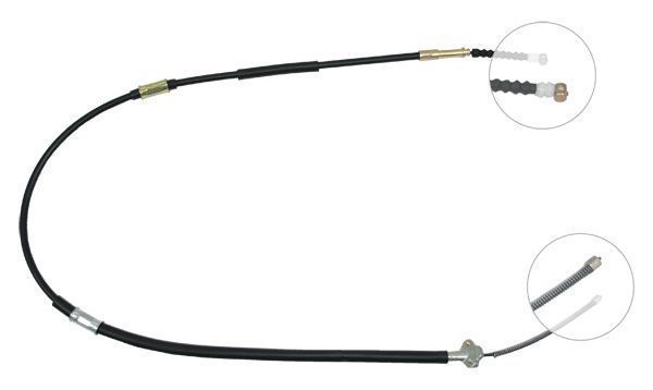 Tirette à câble, frein de stationnement | A.B.S.