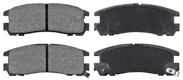 Jeu de 4 plaquettes de frein | A.B.S.