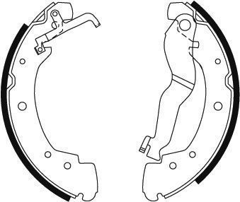 Jeu de mâchoires de frein | A.B.S.
