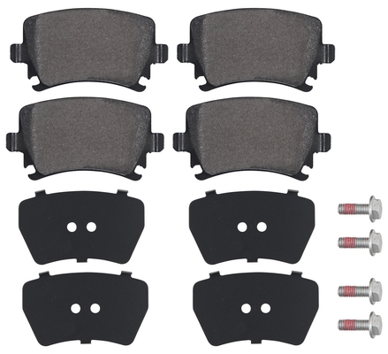 Jeu de 4 plaquettes de frein | A.B.S.