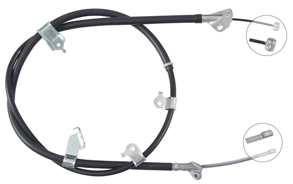 Tirette à câble, frein de stationnement | A.B.S.