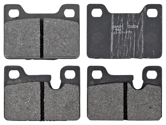 Jeu de 4 plaquettes de frein | A.B.S.