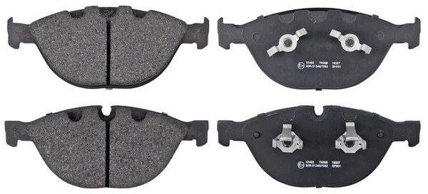 Jeu de 4 plaquettes de frein | A.B.S.