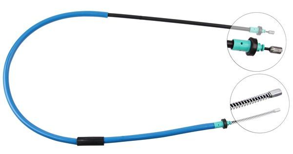 Tirette à câble, frein de stationnement | A.B.S.