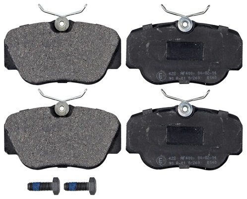 Jeu de 4 plaquettes de frein | A.B.S.