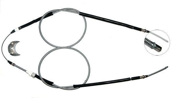 Tirette à câble, frein de stationnement | A.B.S.