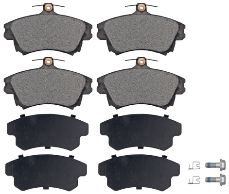 Jeu de 4 plaquettes de frein | A.B.S.