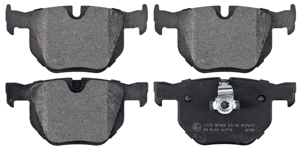 Jeu de 4 plaquettes de frein | A.B.S.