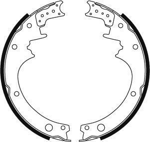 Jeu de mâchoires de frein | A.B.S.