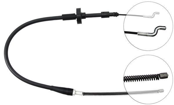 Tirette à câble, frein de stationnement | A.B.S.