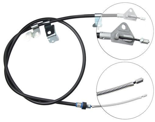 Tirette à câble, frein de stationnement | A.B.S.