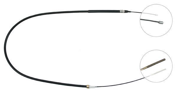 Tirette à câble, frein de stationnement | A.B.S.