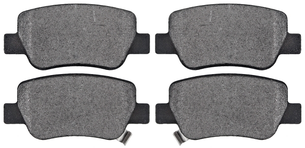 Jeu de 4 plaquettes de frein | A.B.S.