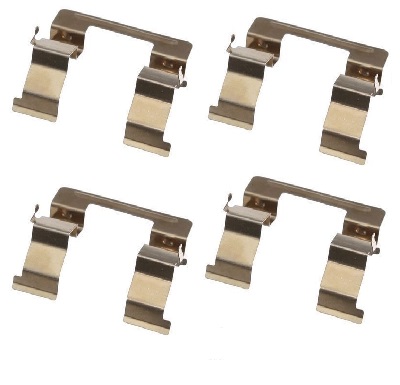 Kit d'accessoires, plaquette de frein à disque | A.B.S.