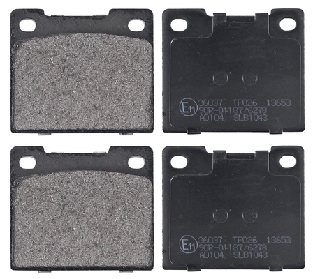 Jeu de 4 plaquettes de frein | A.B.S.