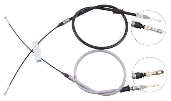 Tirette à câble, frein de stationnement | A.B.S.