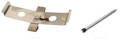 Kit d'accessoires, plaquette de frein à disque | A.B.S.