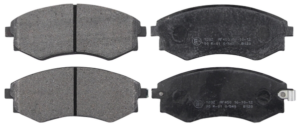 Jeu de 4 plaquettes de frein | A.B.S.