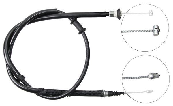 Tirette à câble, frein de stationnement | A.B.S.