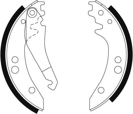 Jeu de mâchoires de frein | A.B.S.