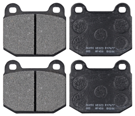 Jeu de 4 plaquettes de frein | A.B.S.
