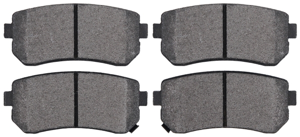 Jeu de 4 plaquettes de frein | A.B.S.