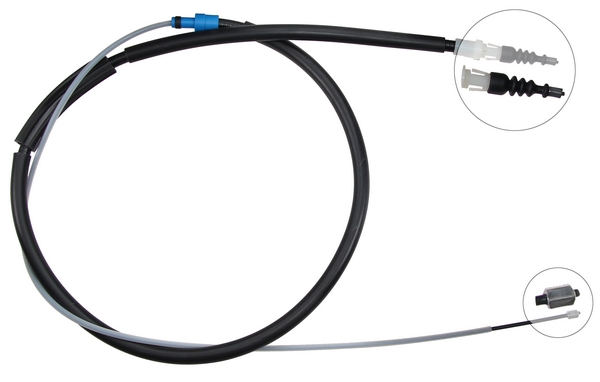 Tirette à câble, frein de stationnement | A.B.S.