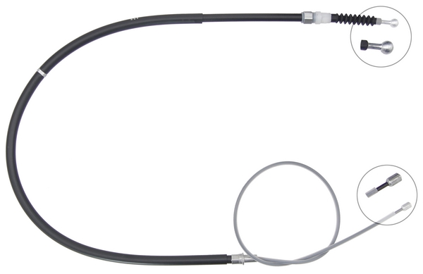 Tirette à câble, frein de stationnement | A.B.S.