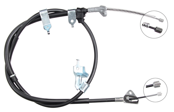 Tirette à câble, frein de stationnement | A.B.S.