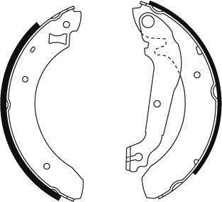 Jeu de mâchoires de frein | A.B.S.