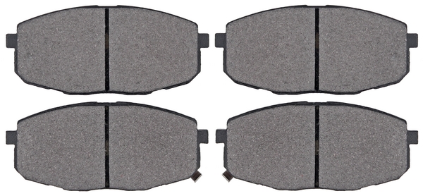 Jeu de 4 plaquettes de frein | A.B.S.