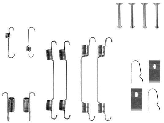 Kit d'accessoires, mâchoire de frein | A.B.S.