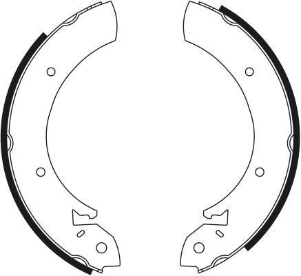 Jeu de mâchoires de frein | A.B.S.