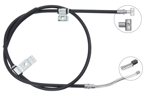 Tirette à câble, frein de stationnement | A.B.S.